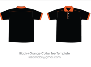 Black Orange t-shirt
