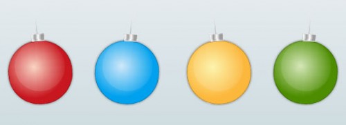 CSS3 Christmas Tree Ornaments