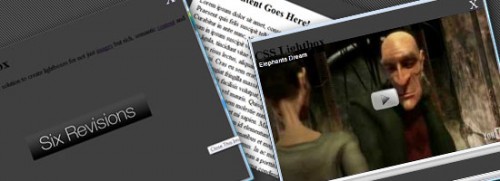 CSS3 Lightboxes