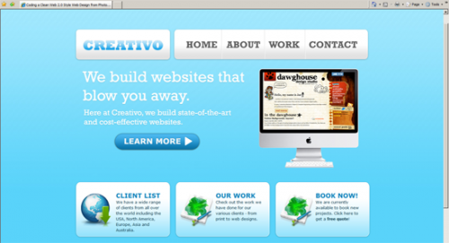 psd to html