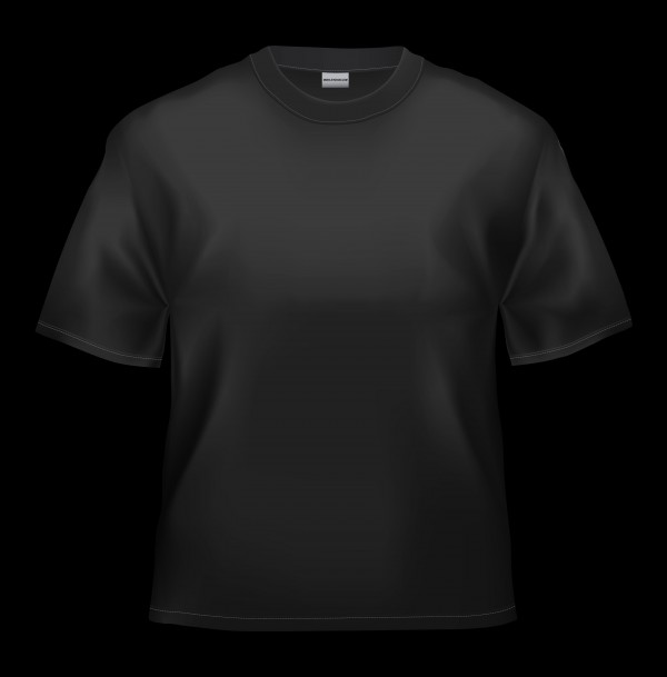 Blank-black-T-shirt-600x609