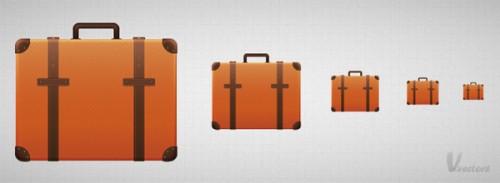 Suitcase Icon in Adobe 