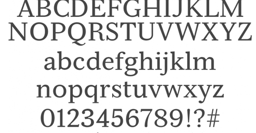 Typography Fonts