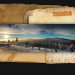 Creating grunge paper-textured top for your website