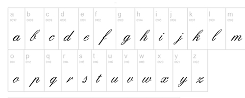 Calligraphy Font