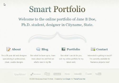 wordpress Smart Portfolio