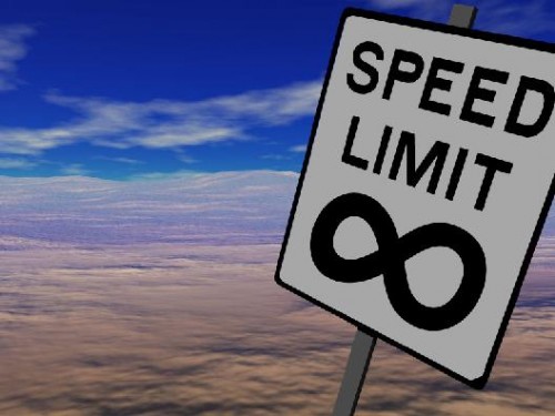 no speed limit