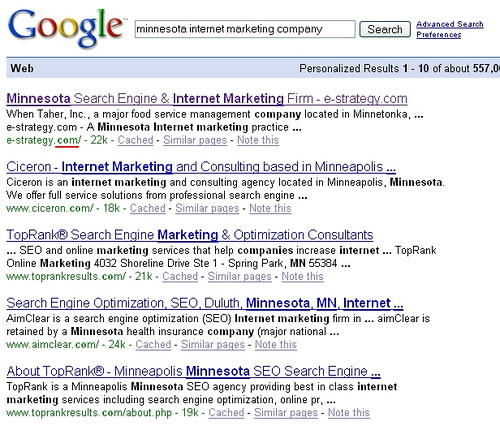 seo rank