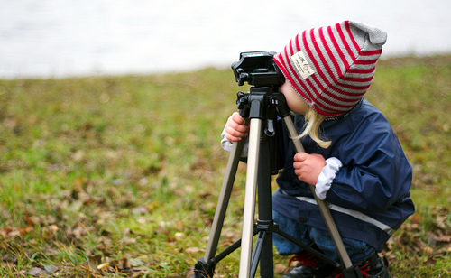 taking pictures
