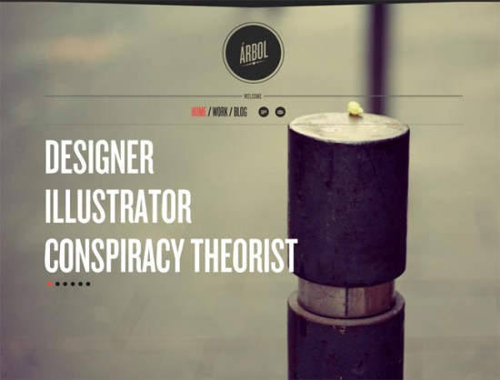 Website Using Circles
