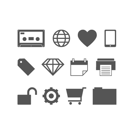 om icon font pack