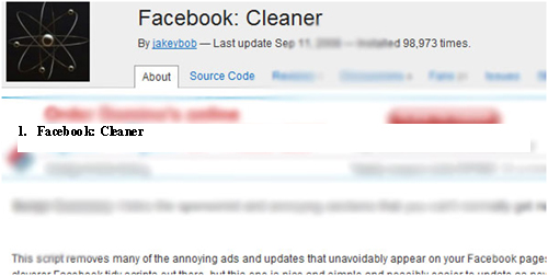 Facebook Cleaner