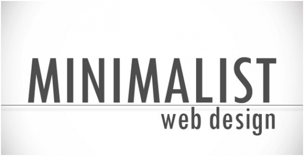 Minimalist web design
