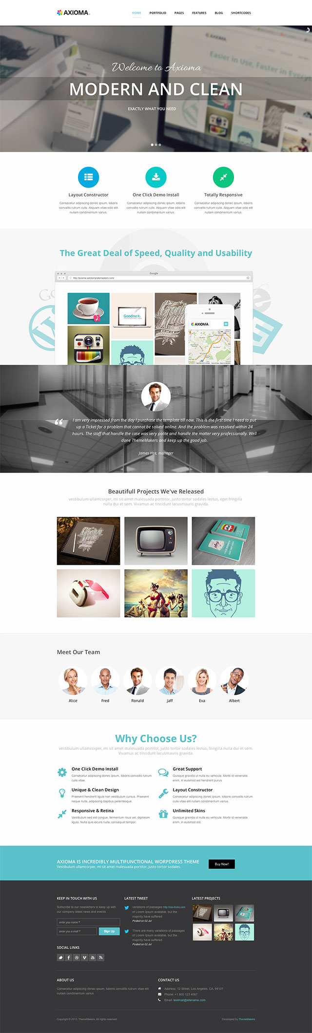 Axioma-WordPress-Theme
