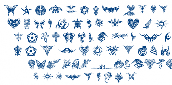 Tribal Tattoo font
