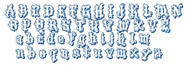 vtks tatto font