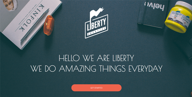 Liberty - Responsive One Page Template
