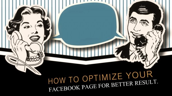 optimize facebook page