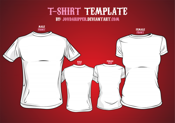 Download Vector T-shirt Template