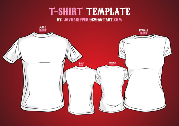 Vector T-shirt Template