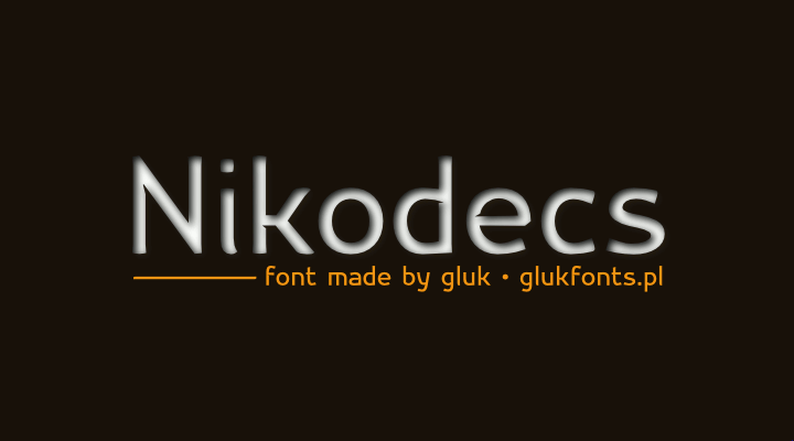 nikodecs font