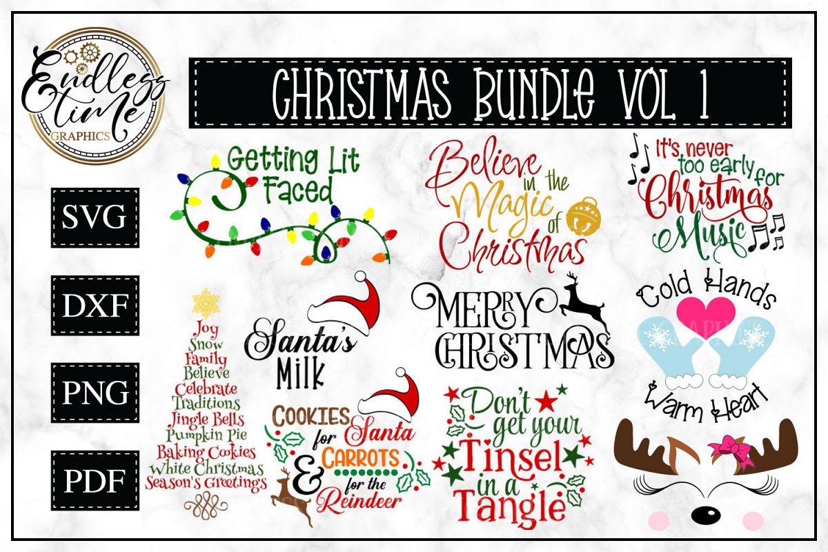 Download Christmas SVG Bundle