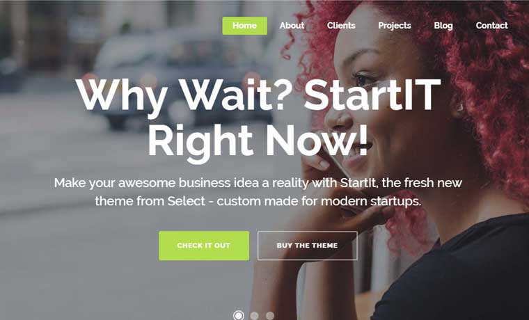 hStartit - Fresh Startup Business Theme