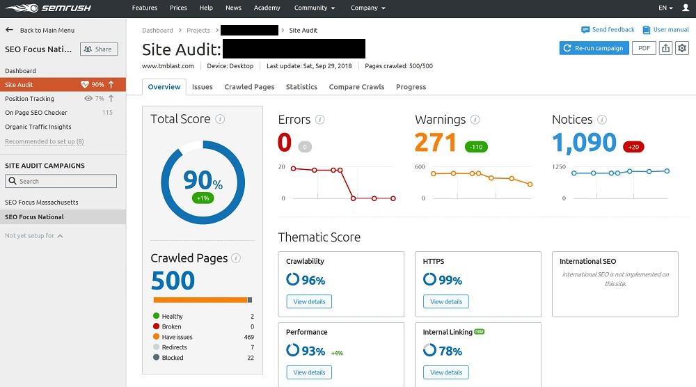 seo audit